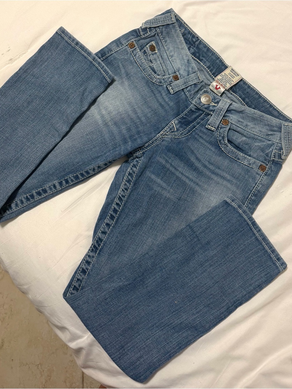 Women’s True Religion Capri Denim Jeans Size 25